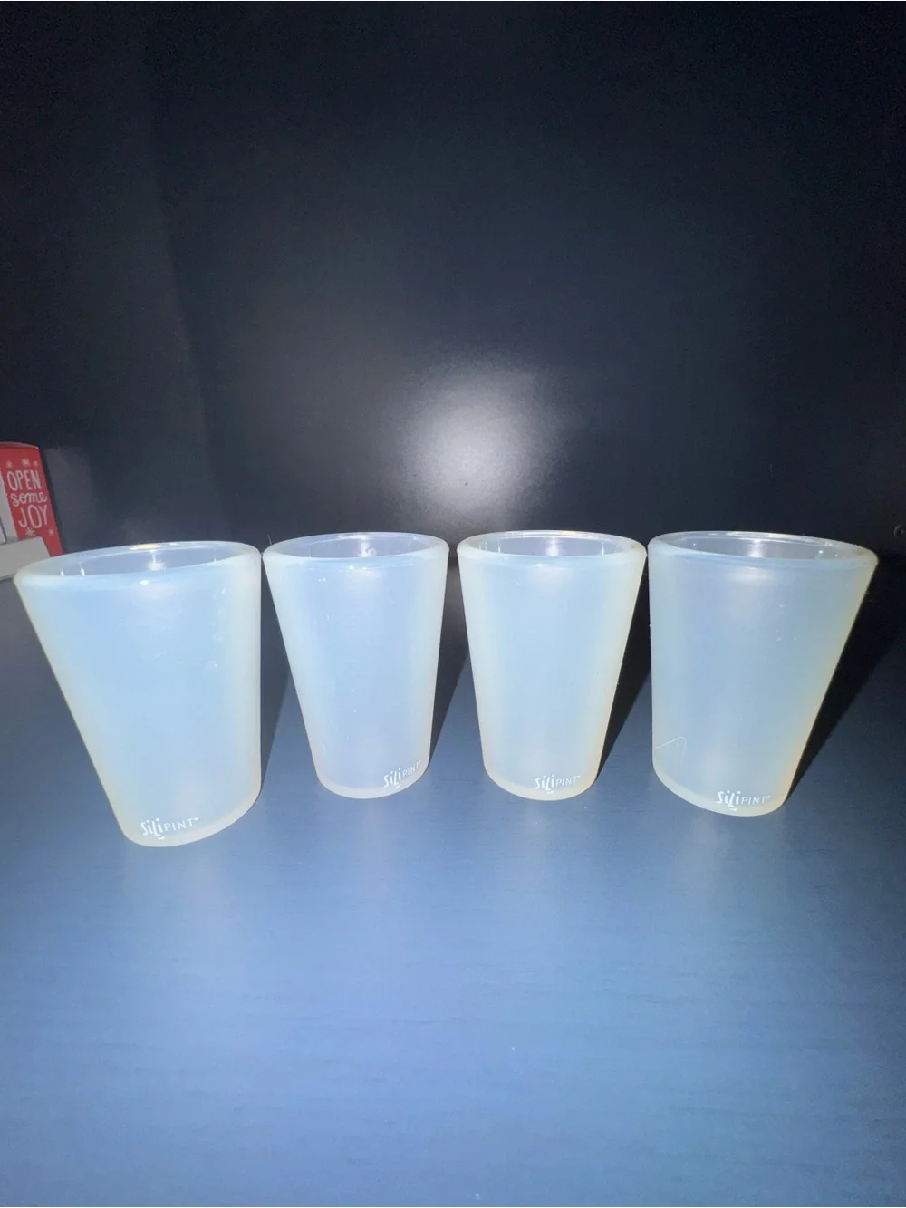 Orvis Silipint Silicone Shot Glasses. Set of 4